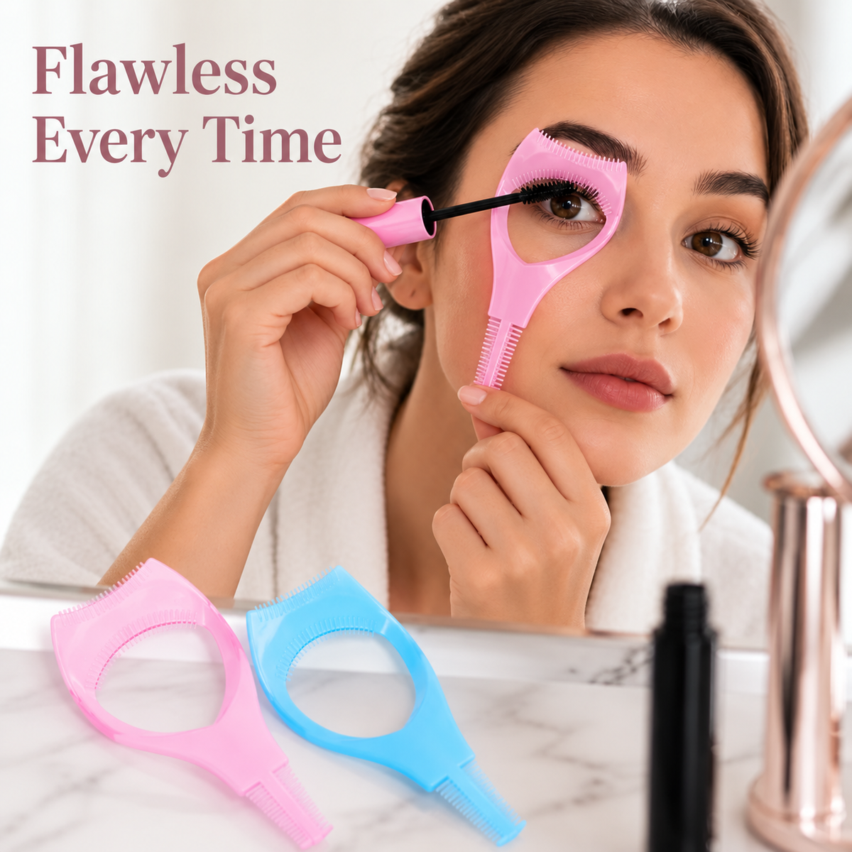 MascaraMate™ — Dual-Sided Lash Applicator