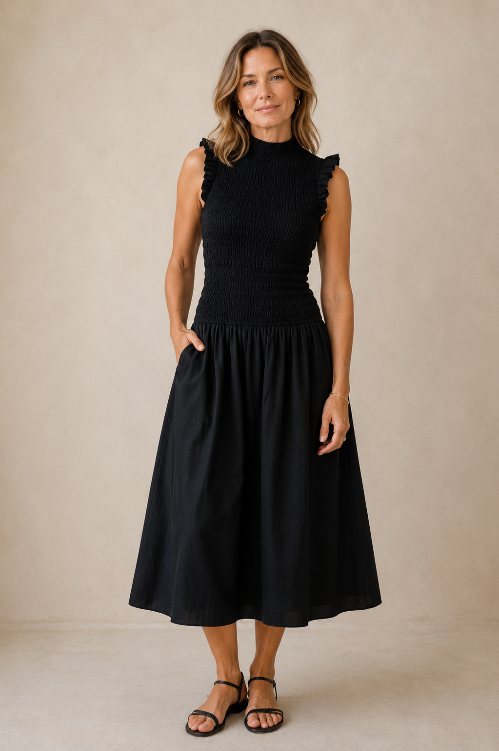 Luminelle™ Stripe Maxi Dress — Turn Heads Instantly with Flawless Comfort and Grace
