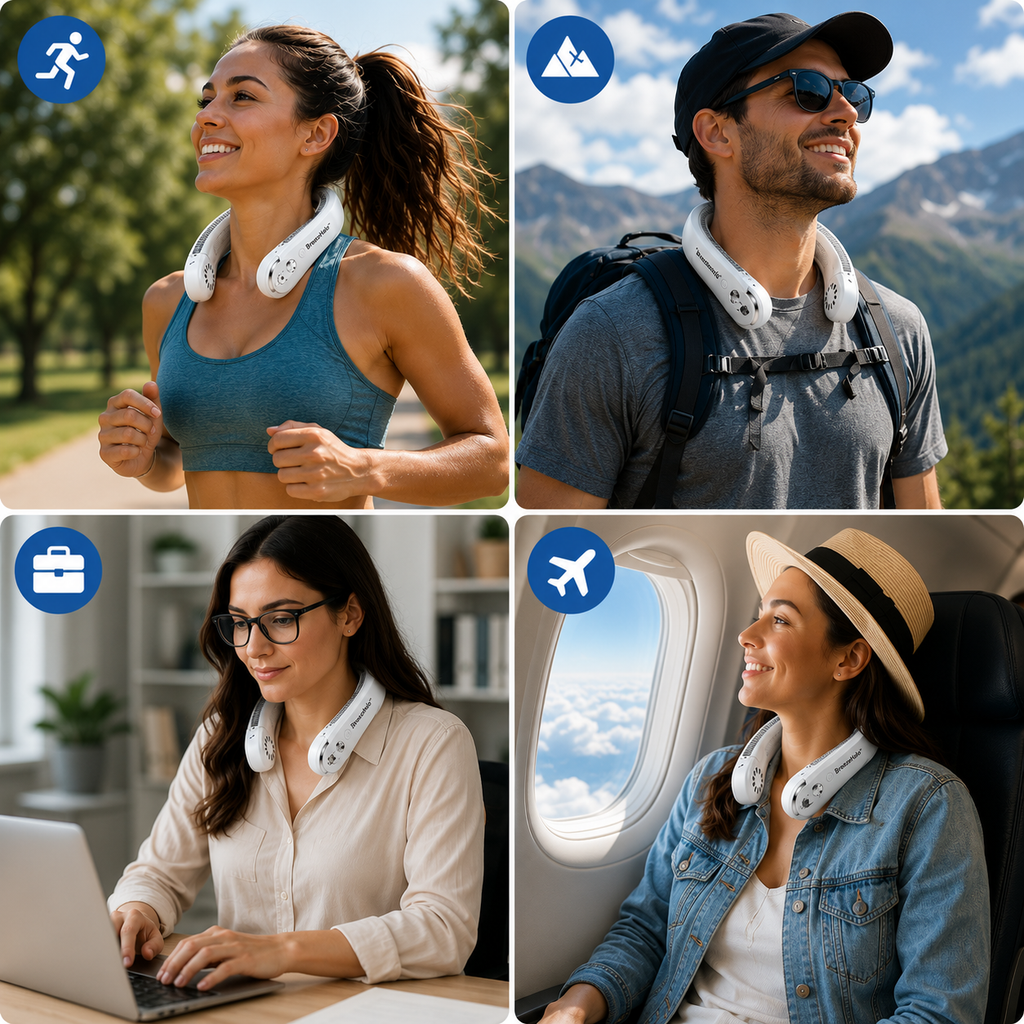 BreezeHalo™ — Cool Confidence That Moves with You All Day Long