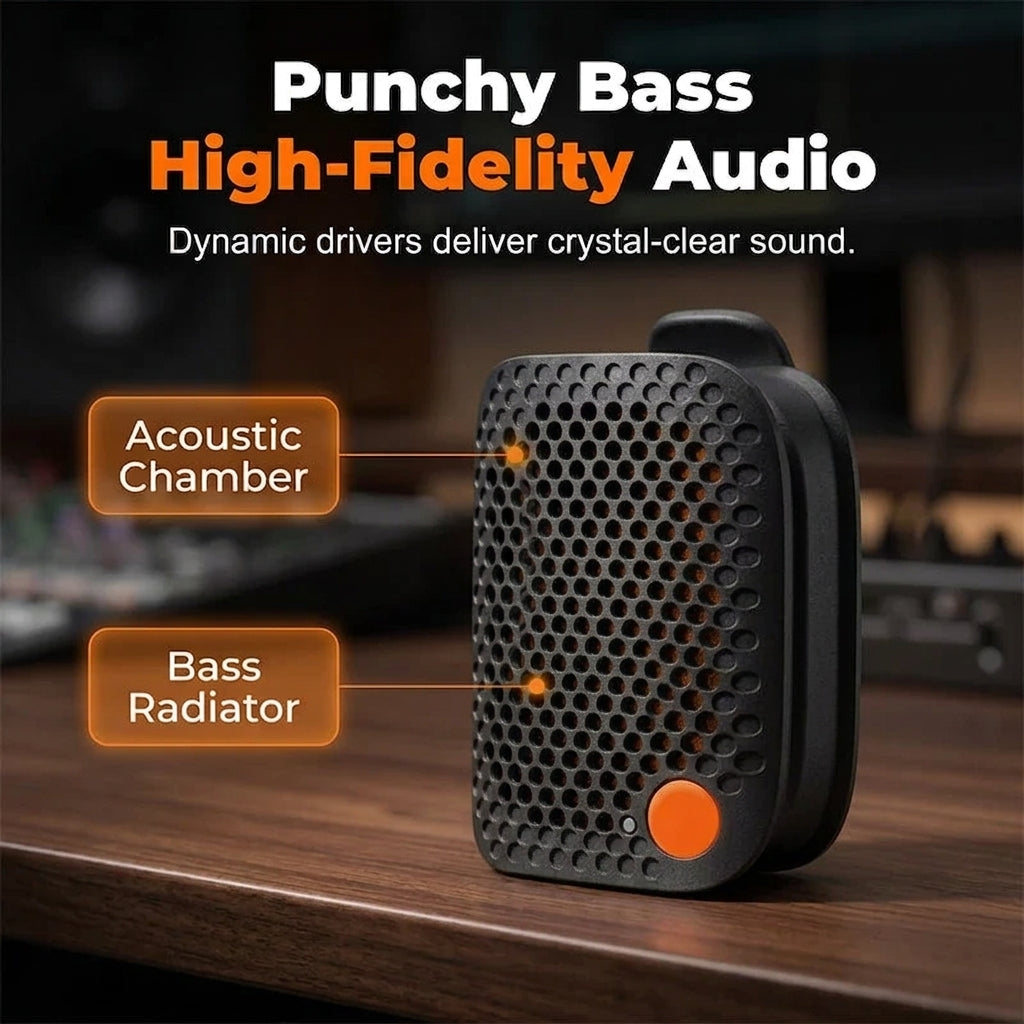 BassBuddy™ — Powerful Audio, Anywhere You Go