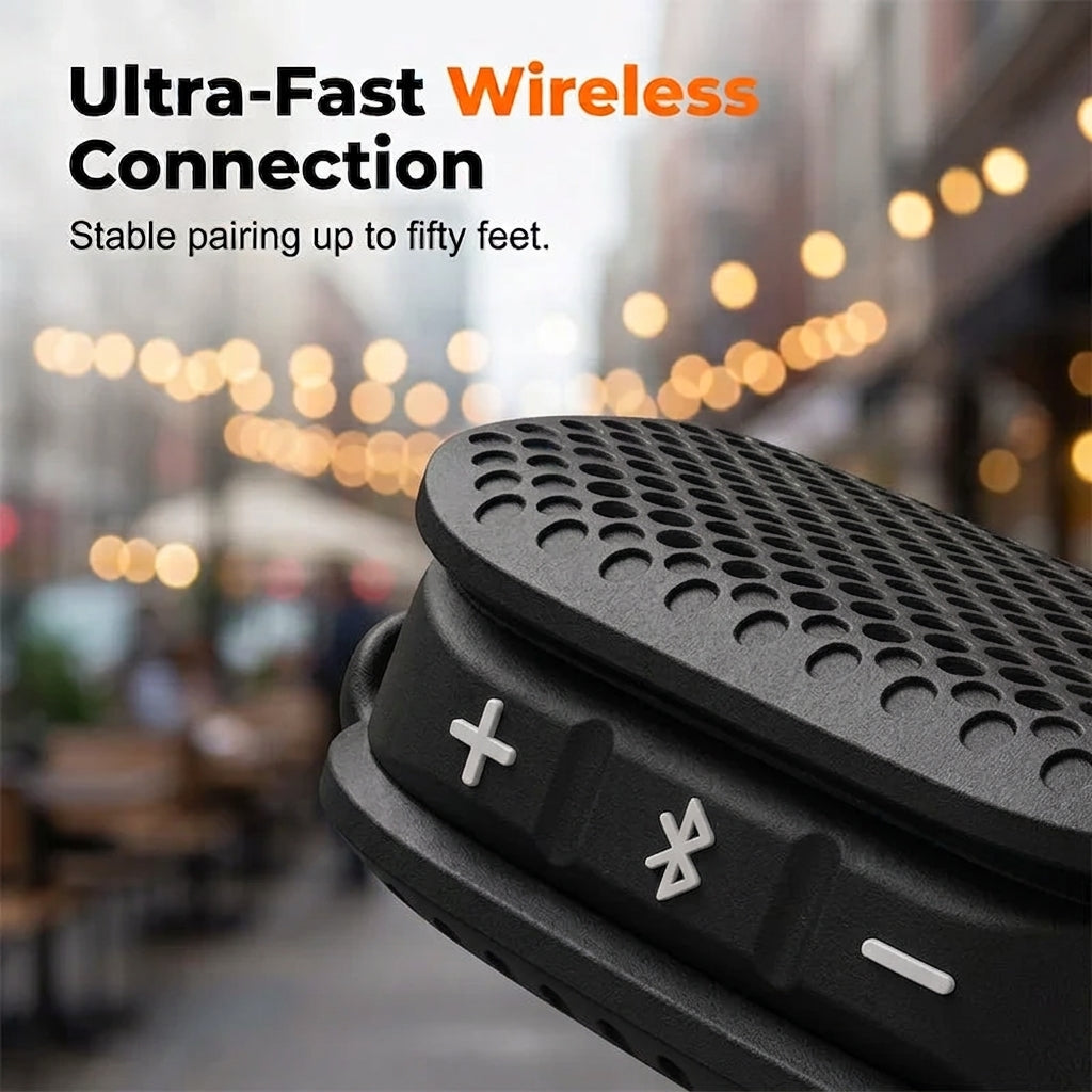 BassBuddy™ — Powerful Audio, Anywhere You Go