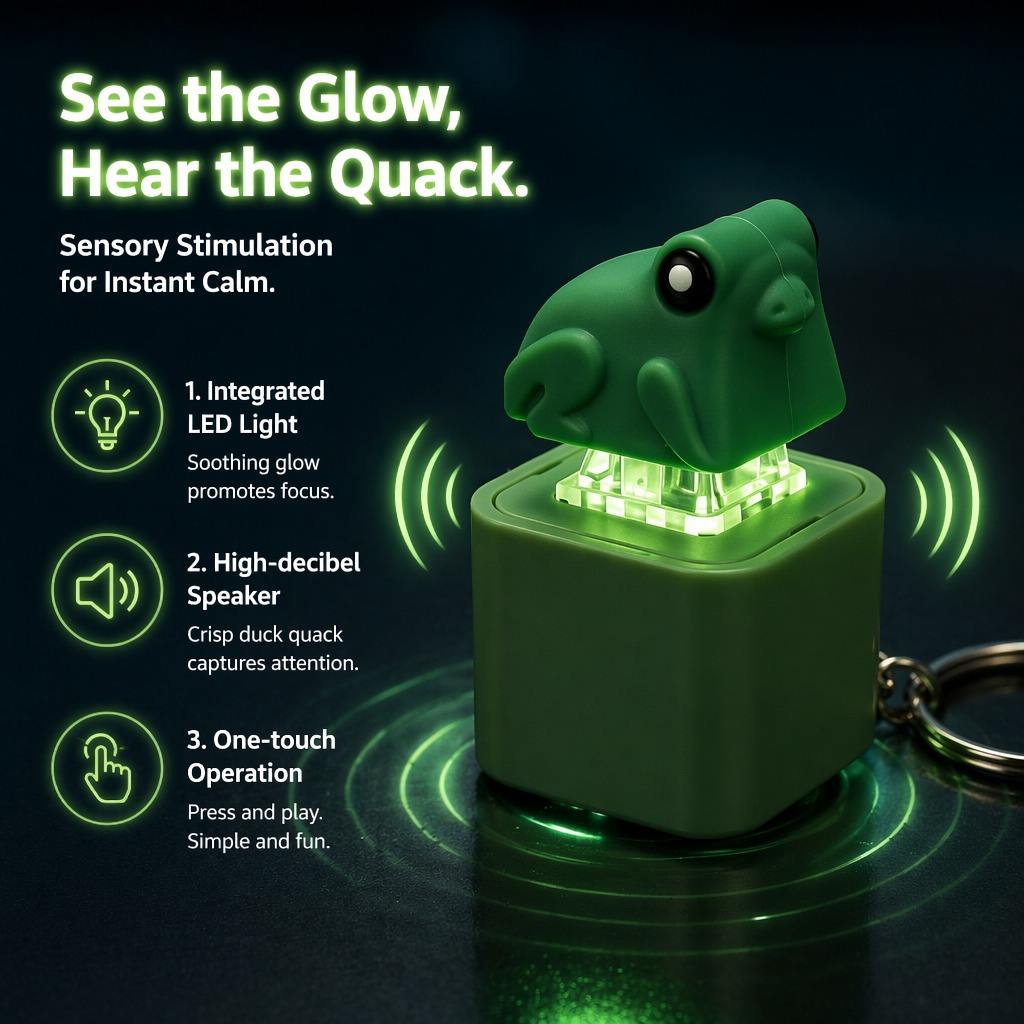FrogPop™ — A Fun Little Fidget for Busy Hands