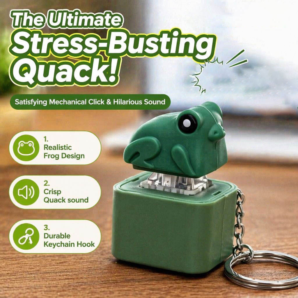 FrogPop™ — A Fun Little Fidget for Busy Hands