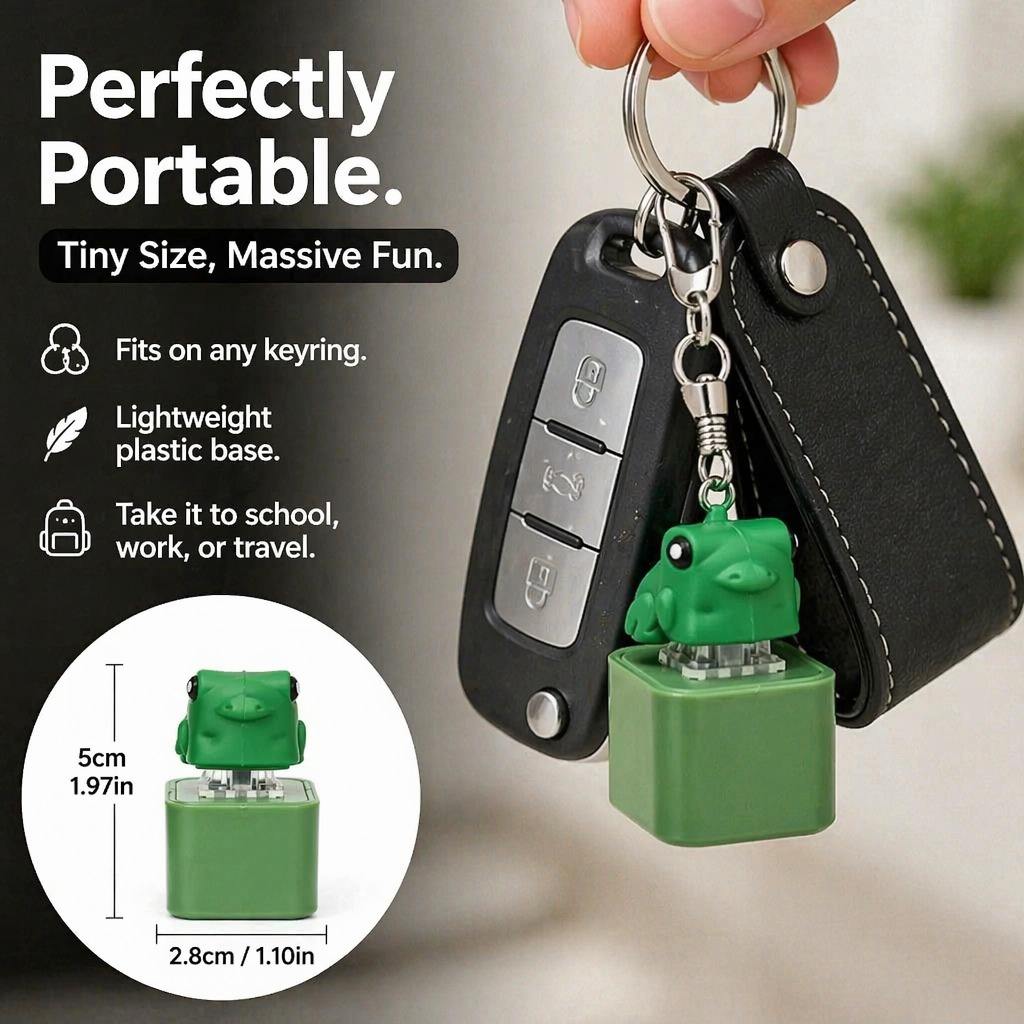 FrogPop™ — A Fun Little Fidget for Busy Hands