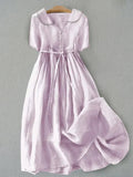 WHITNEY | Elegant Cotton-Linen Comfort for Women
