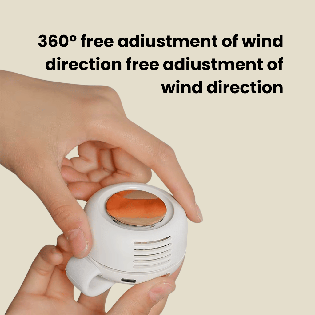 BreezeMini™ — Personal Cooling Wherever You Go