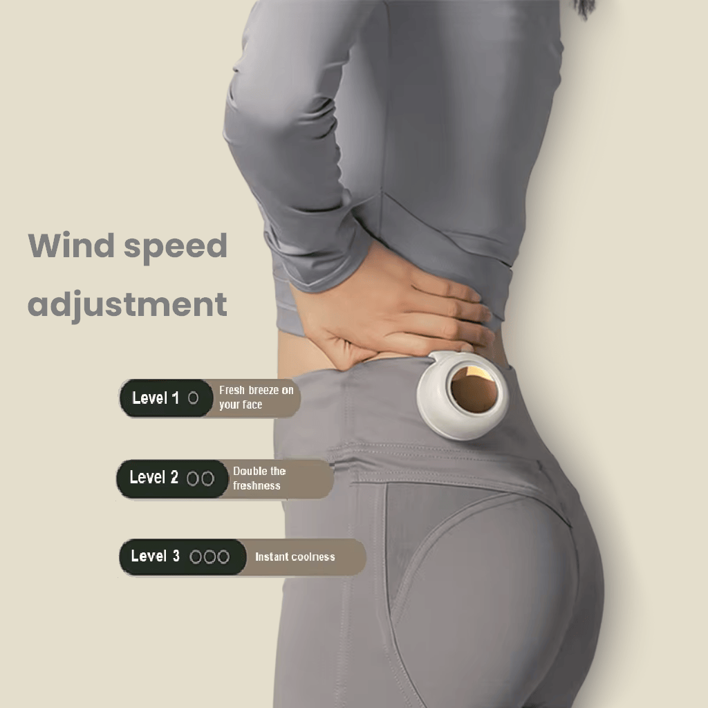BreezeMini™ — Personal Cooling Wherever You Go