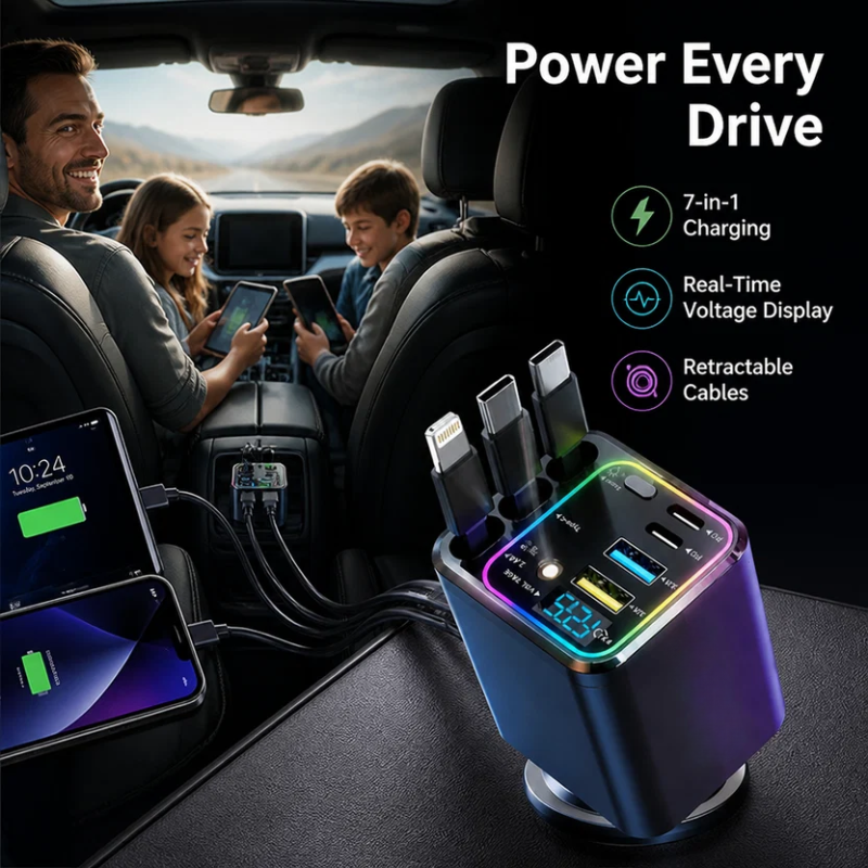 PowerLink™ — Charge All Your Devices with Ease on Every Drive