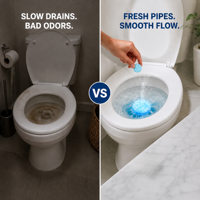 PipePure™ — Keep Household Drains Fresh and Free-Flowing
