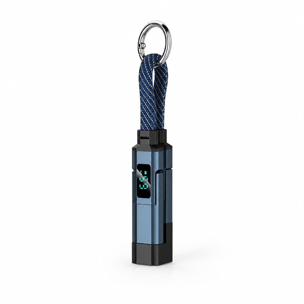 KeyVolt™ — Portable Keychain Power Bank