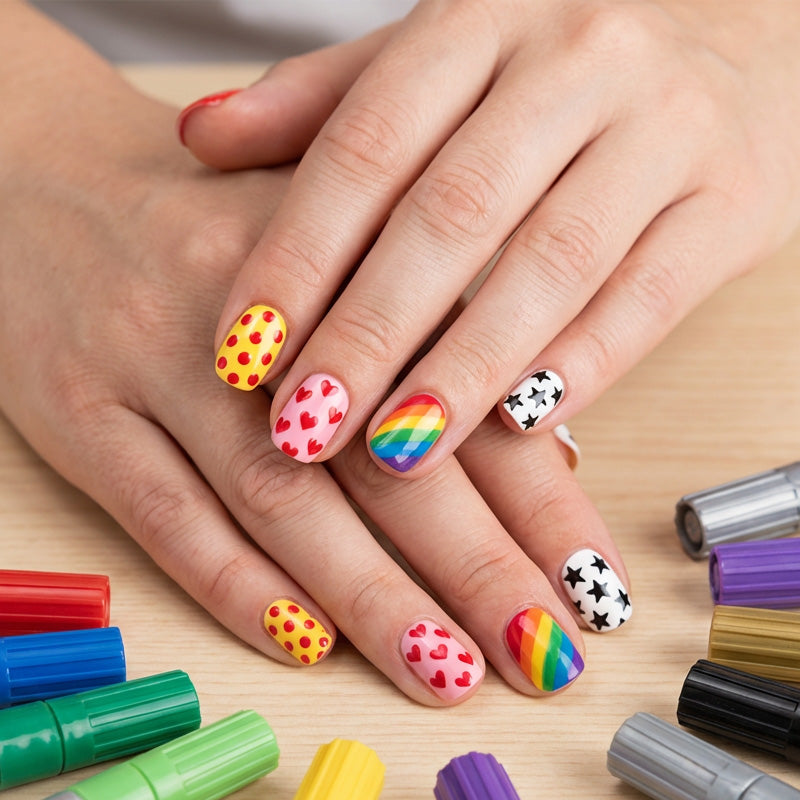 ColorMuse™ Dual-Tip Nail Art Pens — Create Stunning, Smudge-Free Nails That Grab Every Compliment Instantly