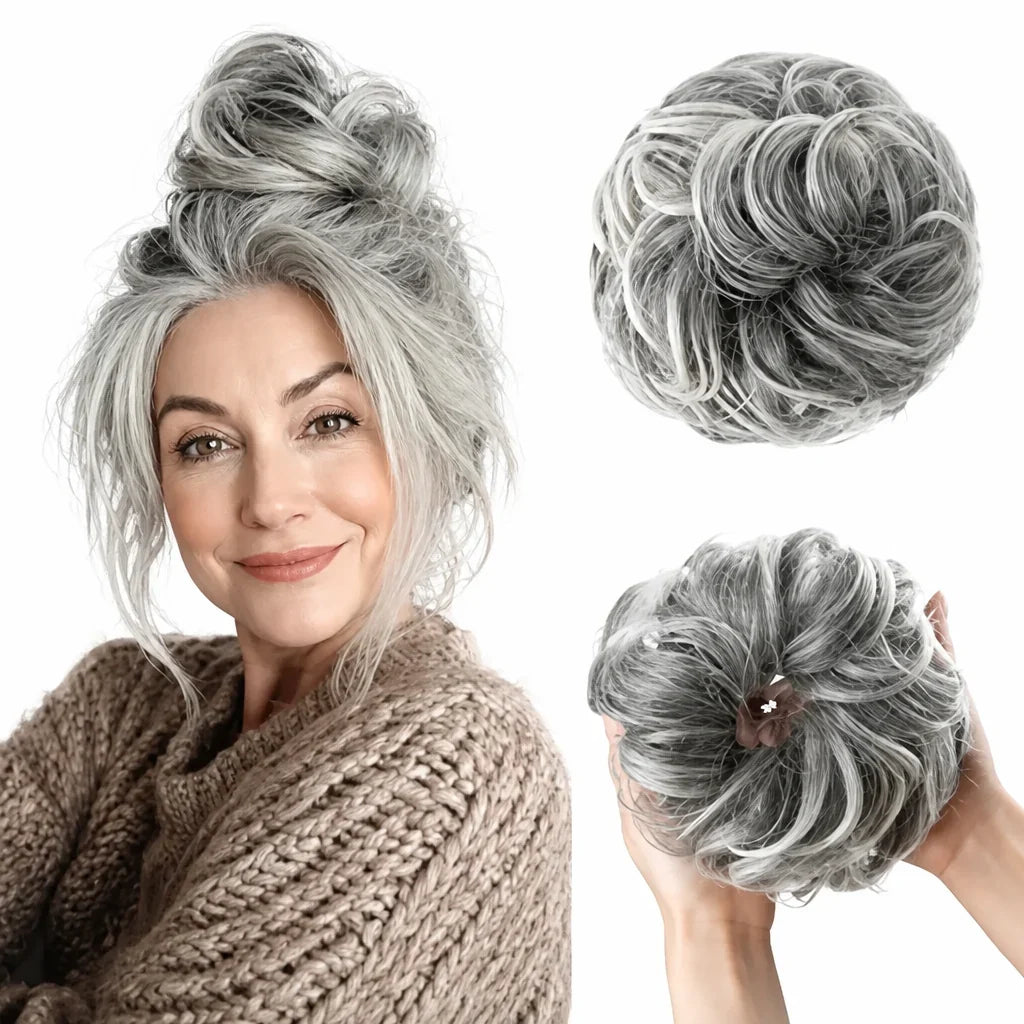 BunBloom™ — Full, Fluffy Hair in Seconds