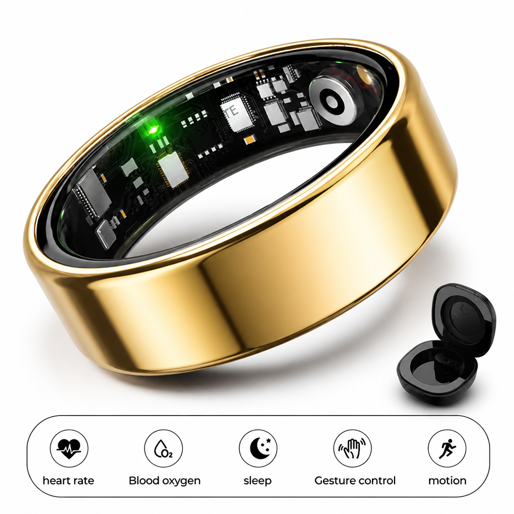 PulseHalo™ Smart Ring — Track Sleep And Activity
