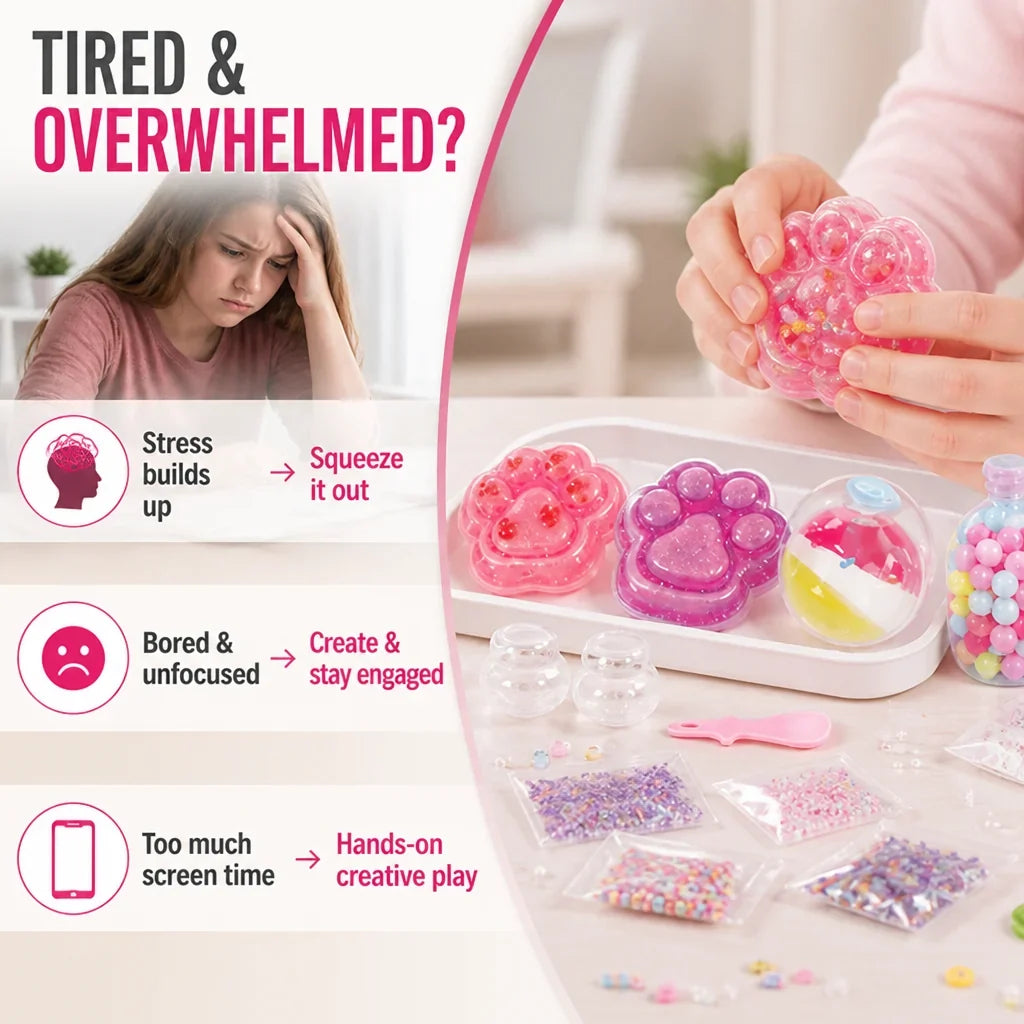 Squishly™ DIY Squishy Making Kit — Craft Your Own Squeeze Toys