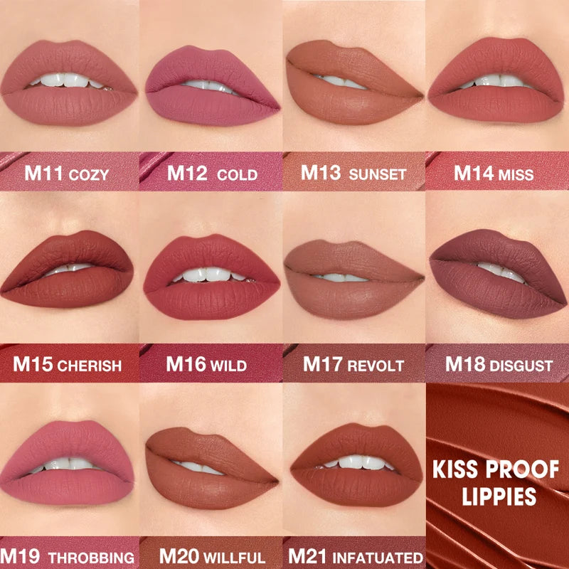 Velvetquill™ Matte Lipstick — Bold Color That Lasts