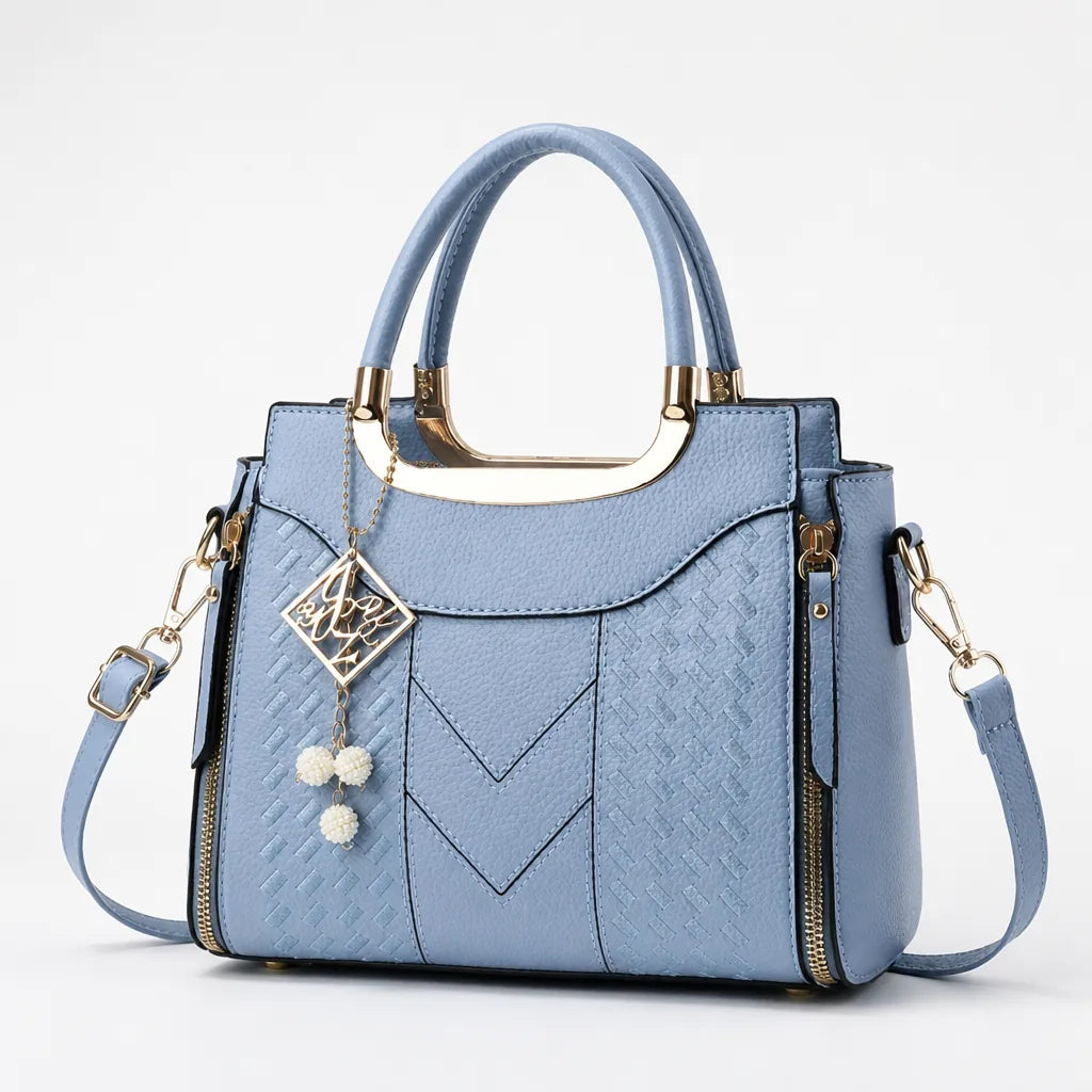 Liora Lane™ Quilted Top-Handle Handbag