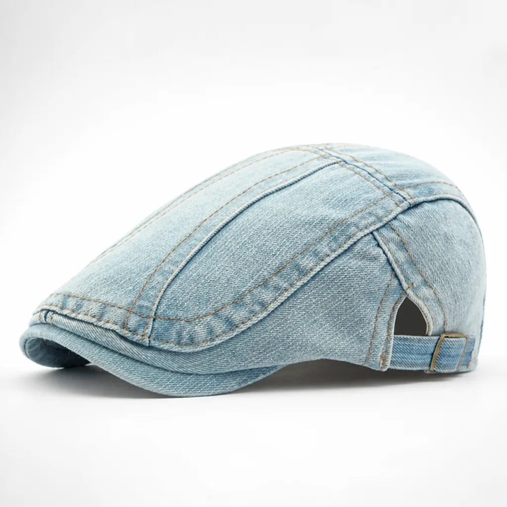 Copperfield™ Washed Denim Flat Cap