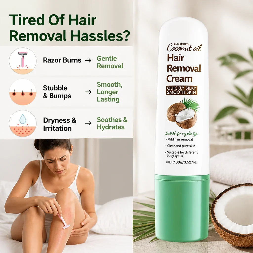 SilkCoco™ — Gentle Hair Removal With a Silky Finish