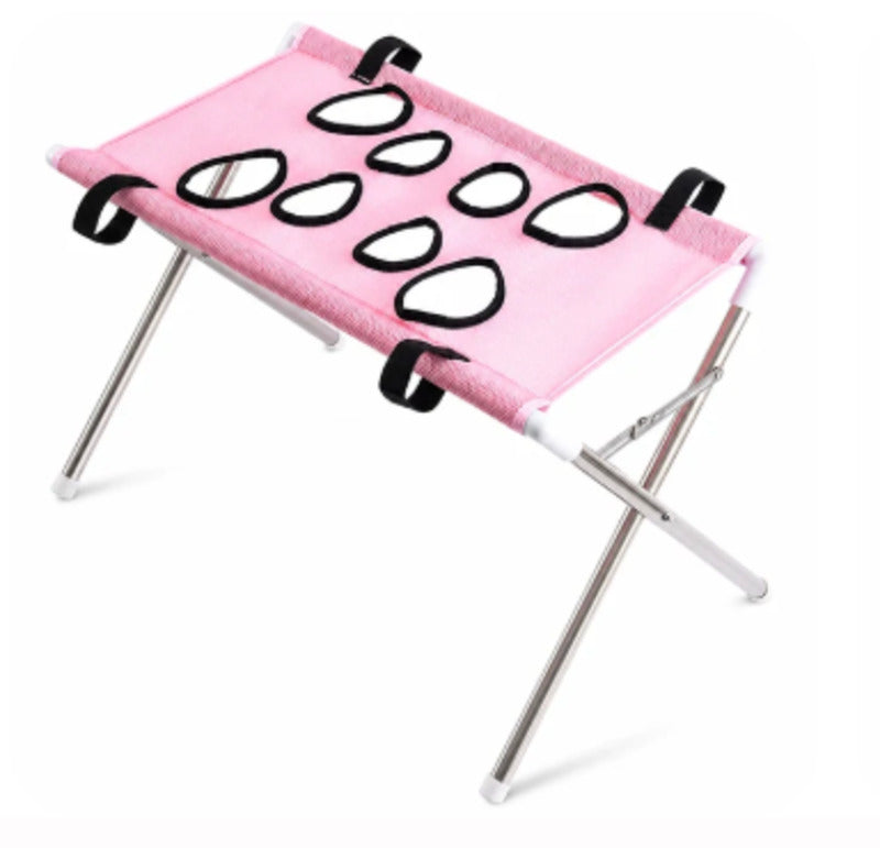 PawPerch™ 2-in-1 Foldable Pet Grooming Bed — Calm, Stress-Free Grooming