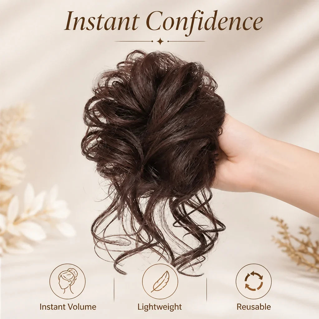 BunBloom™ — Full, Fluffy Hair in Seconds