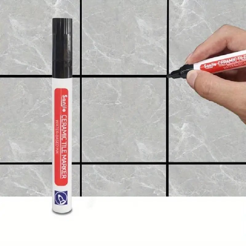 LumaSeal™ Grout Renewal Pen — Instantly Restore Stunning, Mold-Free Grout You’ll Love Showing Off