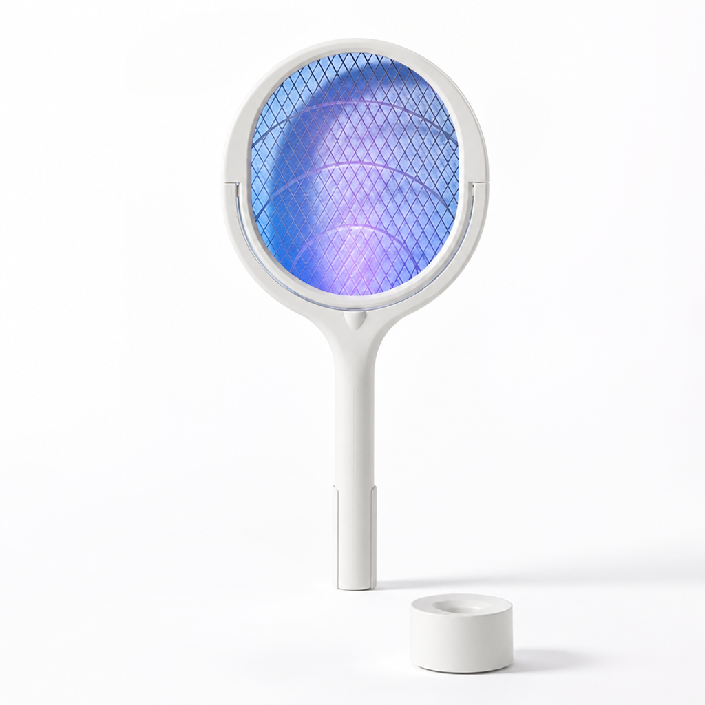 ZapReach™ Electric Bug Zapper Racket — Reach Bugs Anywhere