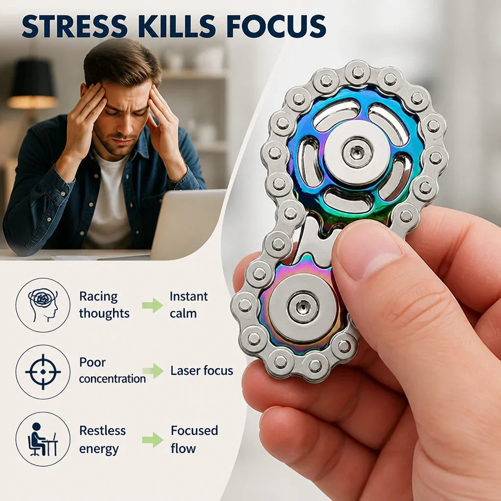 FocusSpin™ — Keep Your Hands Busy, Keep Your Mind Focused
