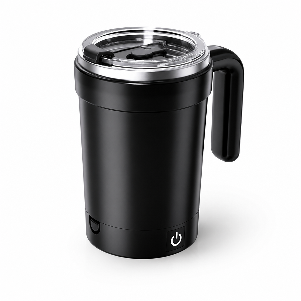 SwirlSip™ Self-Stirring Mug — Mix Drinks Hands-Free