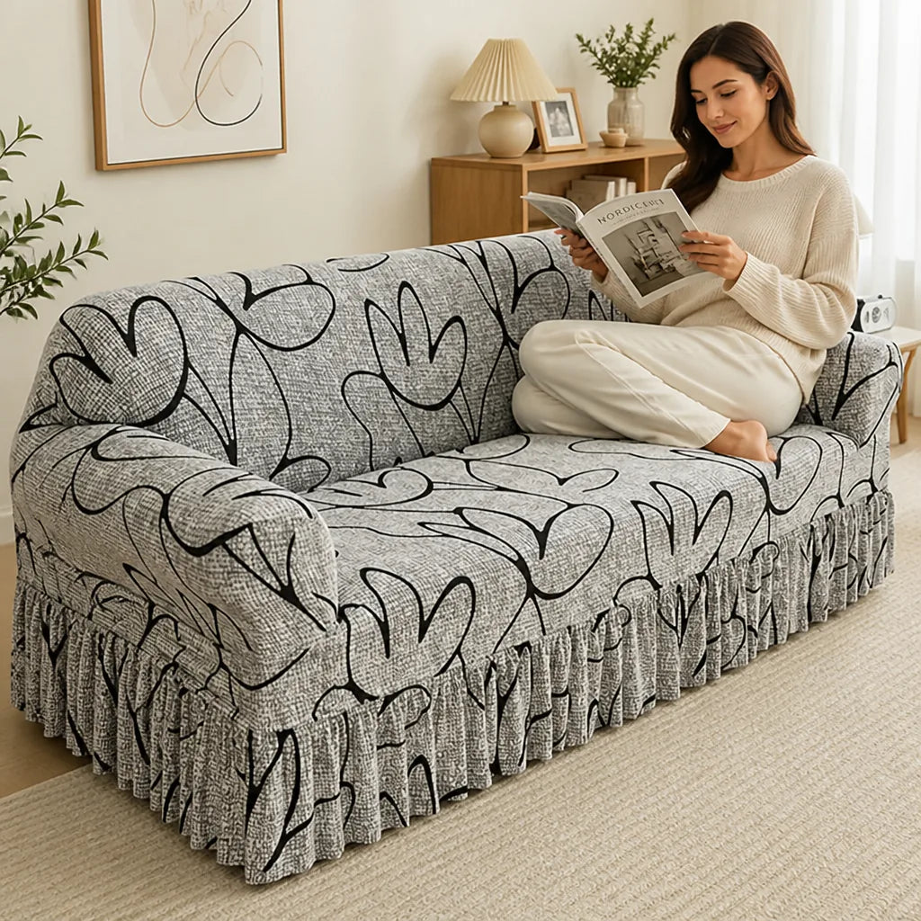 SofaSleeve stretch sofa cover details