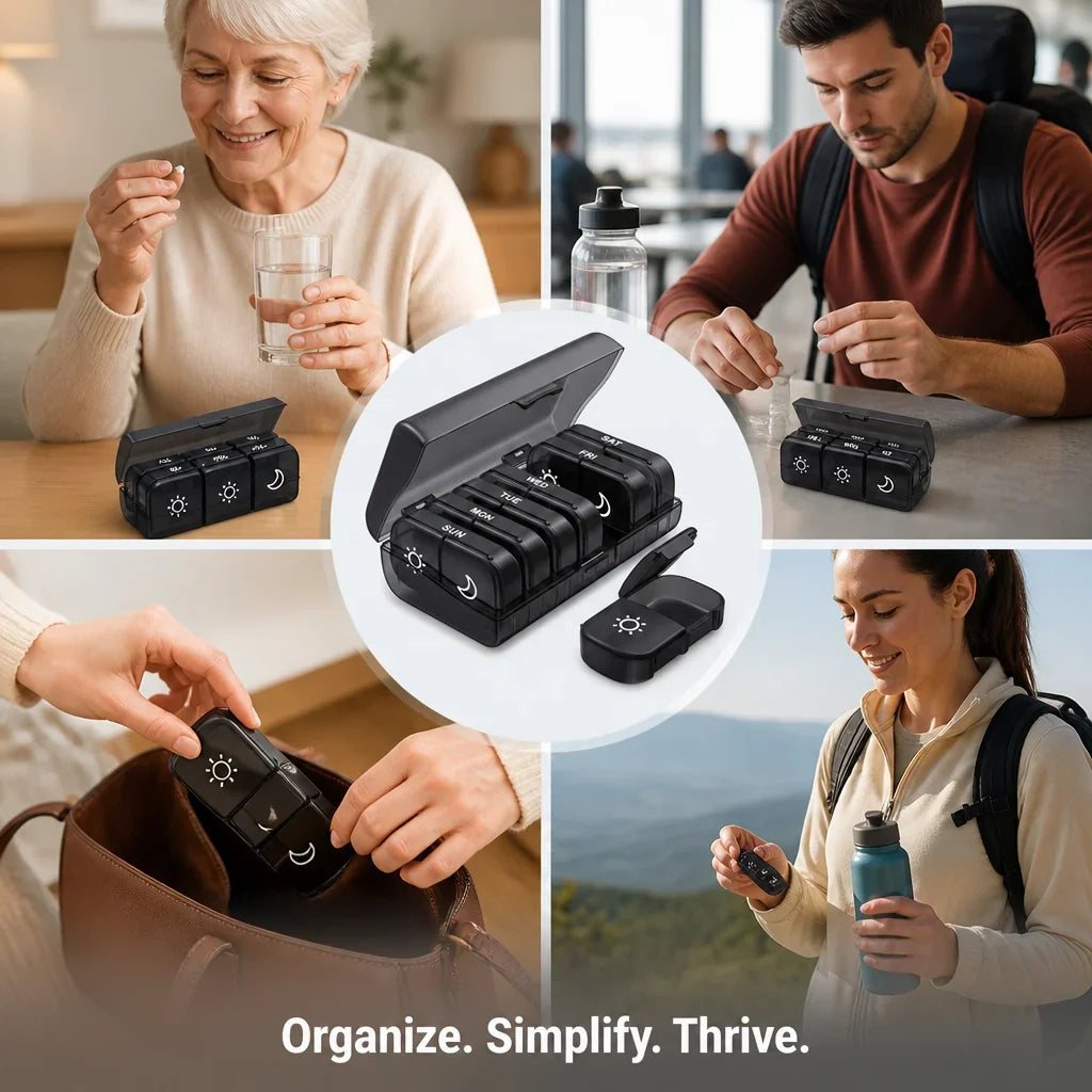 PillPort™ — Keep Every Dose Organized and Ready