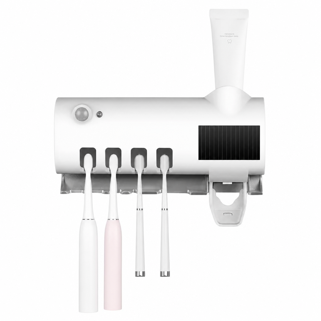 BrushVault™ — Wall-Mounted Toothbrush Storage