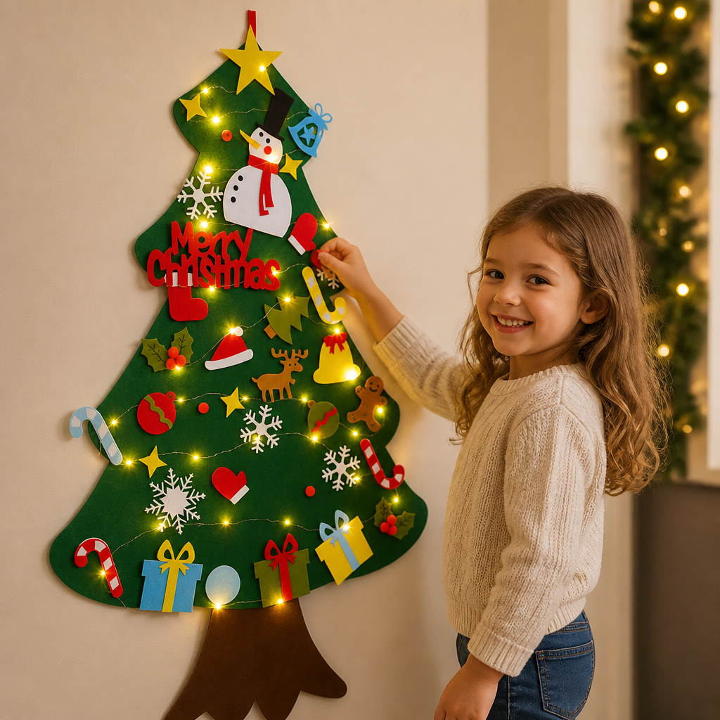 TinselTot™ Felt Christmas Tree for Kids