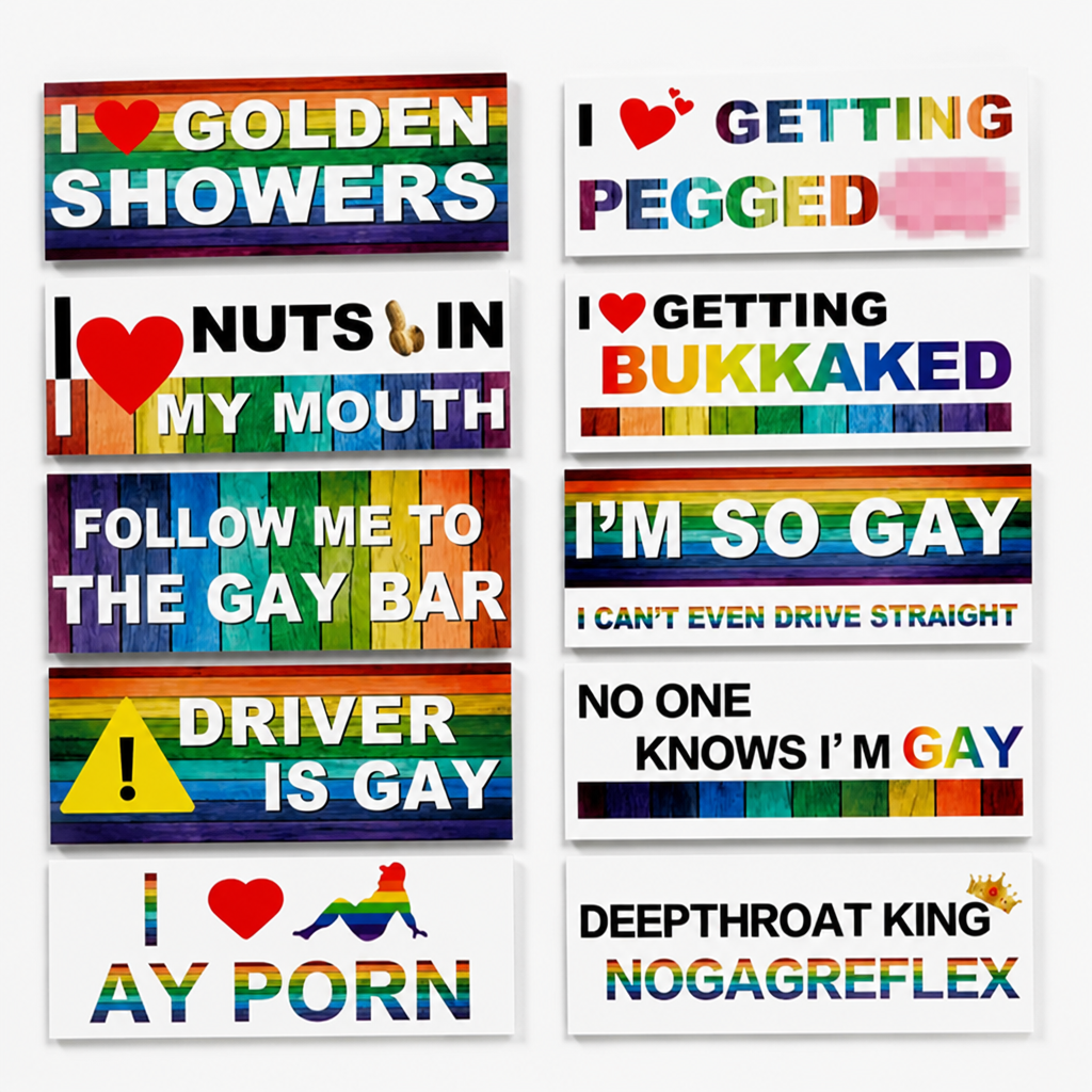 PrideRide™ — Magnetic Car Pride Decals