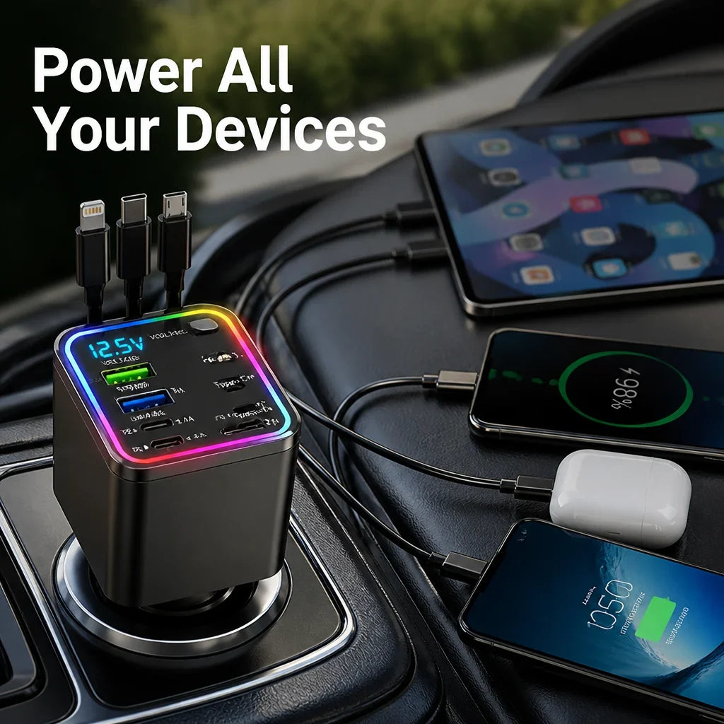 Chargezilla™ — The Little Charger That Powers Everything