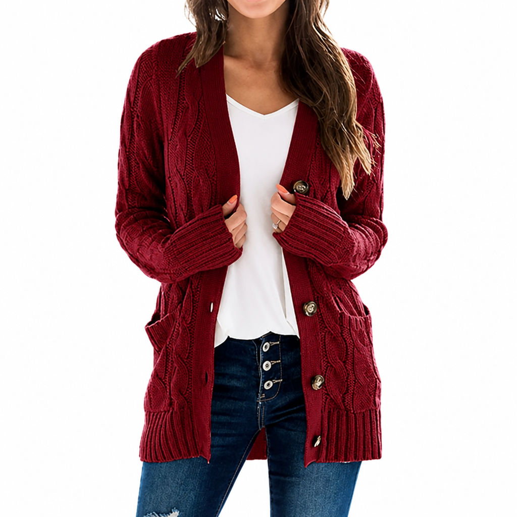 Hollis™ Women's Cable-Knit Cardigan