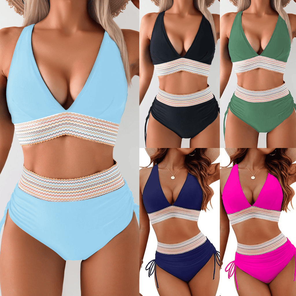 VivaLuxe™ High Waisted Sculpting Bikini Set — Command Every Curve with Confidence and Irresistible Lift