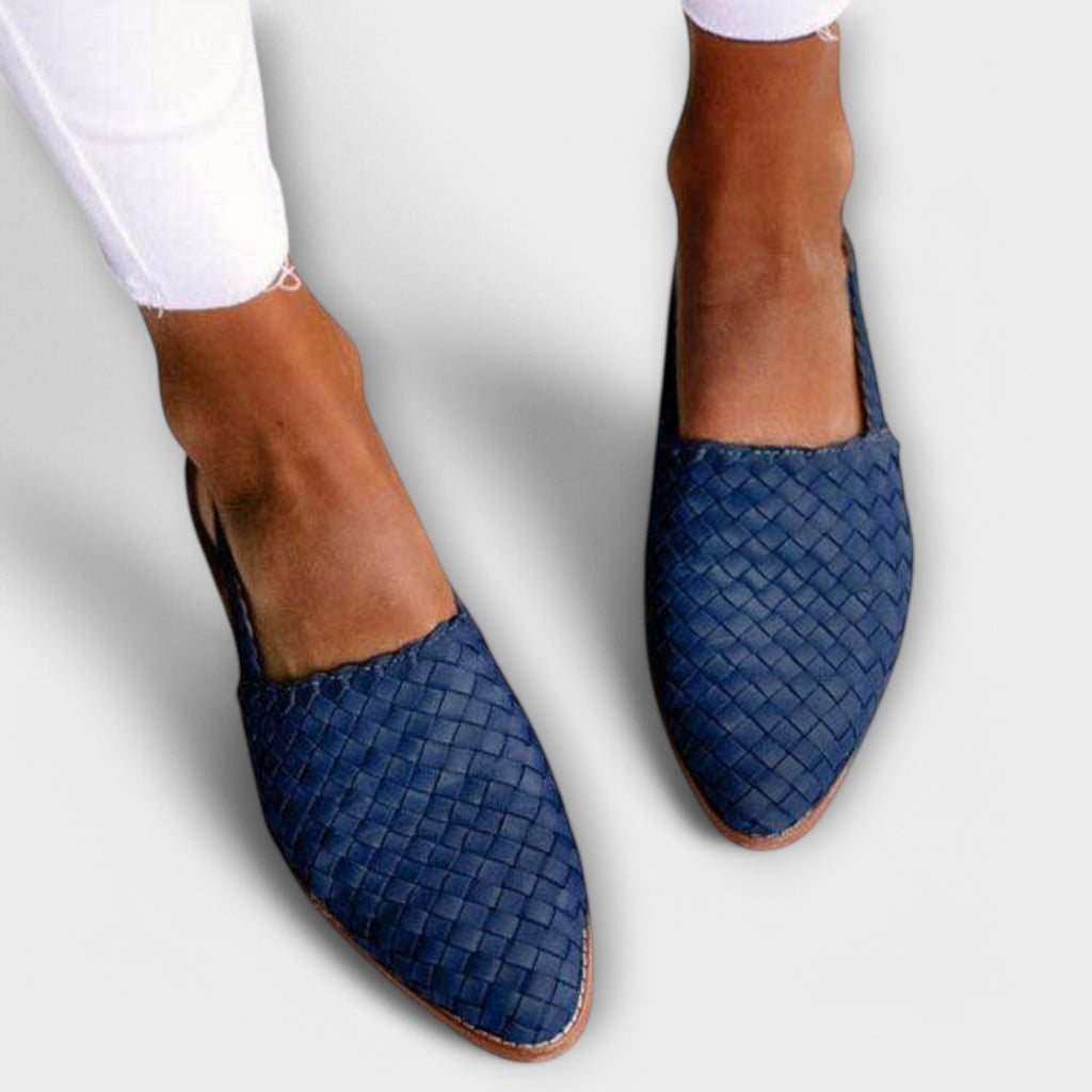 Vetara™ Woven Slingback Loafer — Slip Into Unstoppable Comfort and Effortless Elegance All Day Long