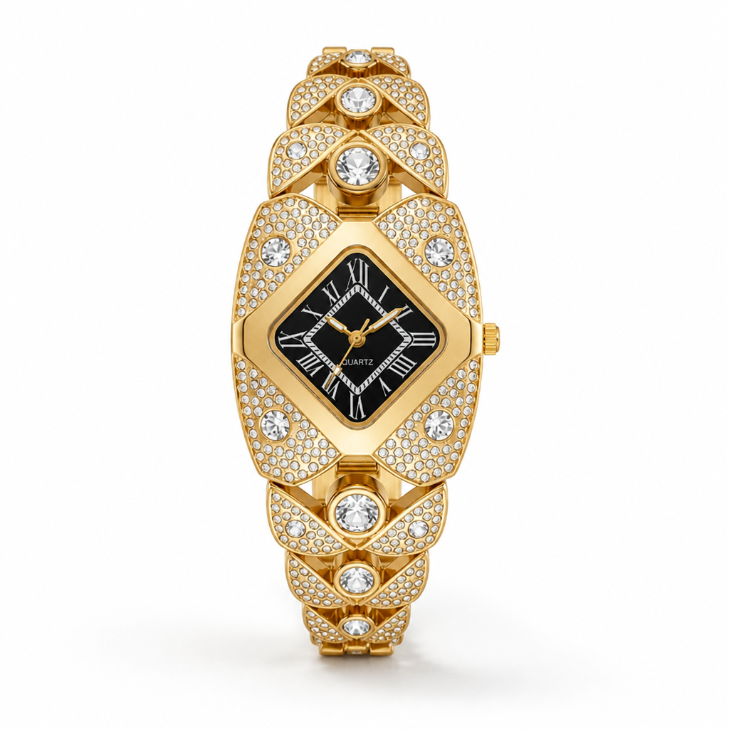 Aurelia™ - Timeless Crystal Elegance Watch