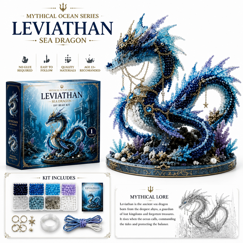 ReefBead™ 3D Ocean Animal Bead Kit — Craft Your Own Sea Creature