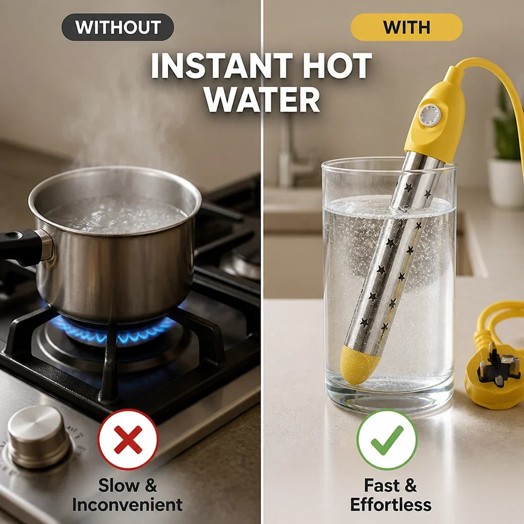 HeatDip™ — Get Hot Water Wherever You Need It
