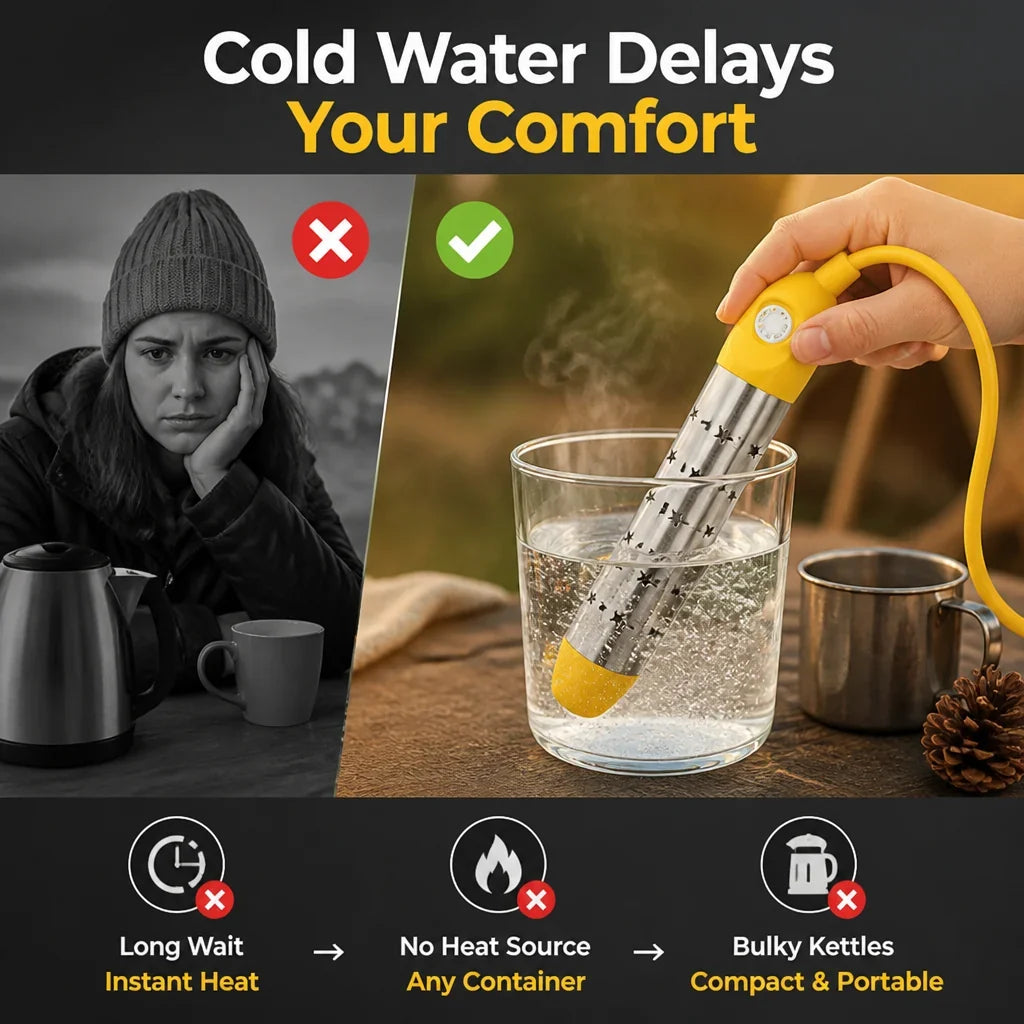 HeatDip™ — Get Hot Water Wherever You Need It
