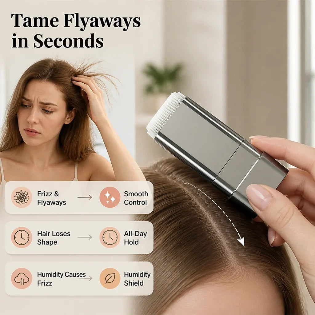 Frizzelle™ — Smooth Strands and Tame Flyaways With Ease