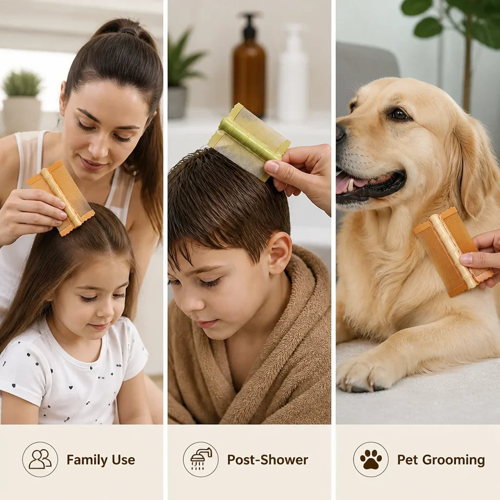 Bamboora™ — Smooth Scalp Care With Gentle Bamboo Comfort