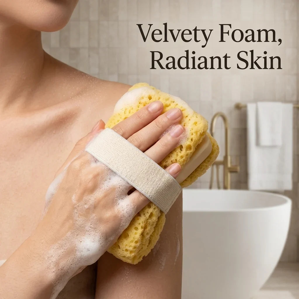 FoamBuff™ — Lather, Scrub, and Rinse With Ease — Experience Silky, Effortless Radiance Every Shower