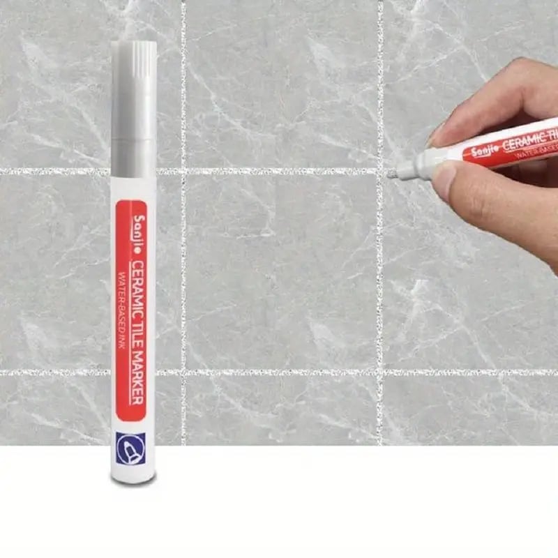 LumaSeal™ Grout Renewal Pen — Instantly Restore Stunning, Mold-Free Grout You’ll Love Showing Off