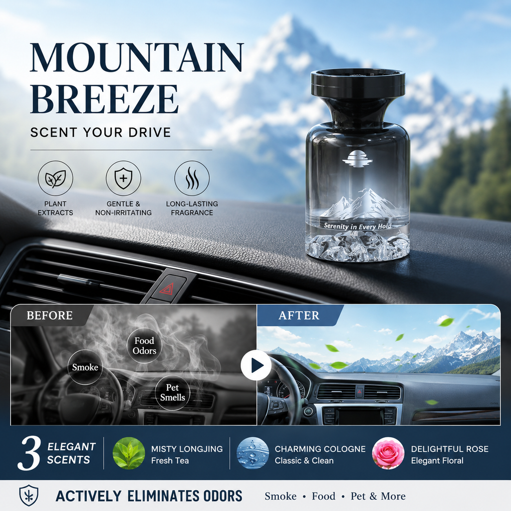 AuraBloom™ — Escape to Pure, Lasting Freshness Every Time You Drive