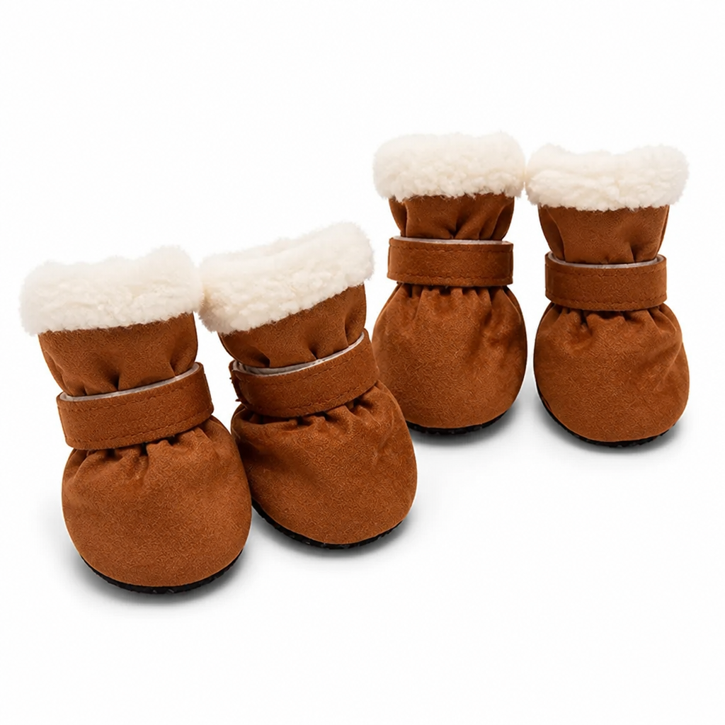 Pawkindle™ Winter Dog Boots — Keep Paws Warm and Steady