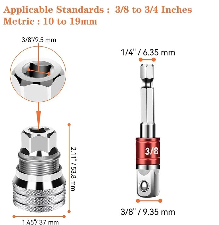 IronGrip™ Universal Socket — Conquer Every Stubborn Bolt with Effortless Power and Perfect Control
