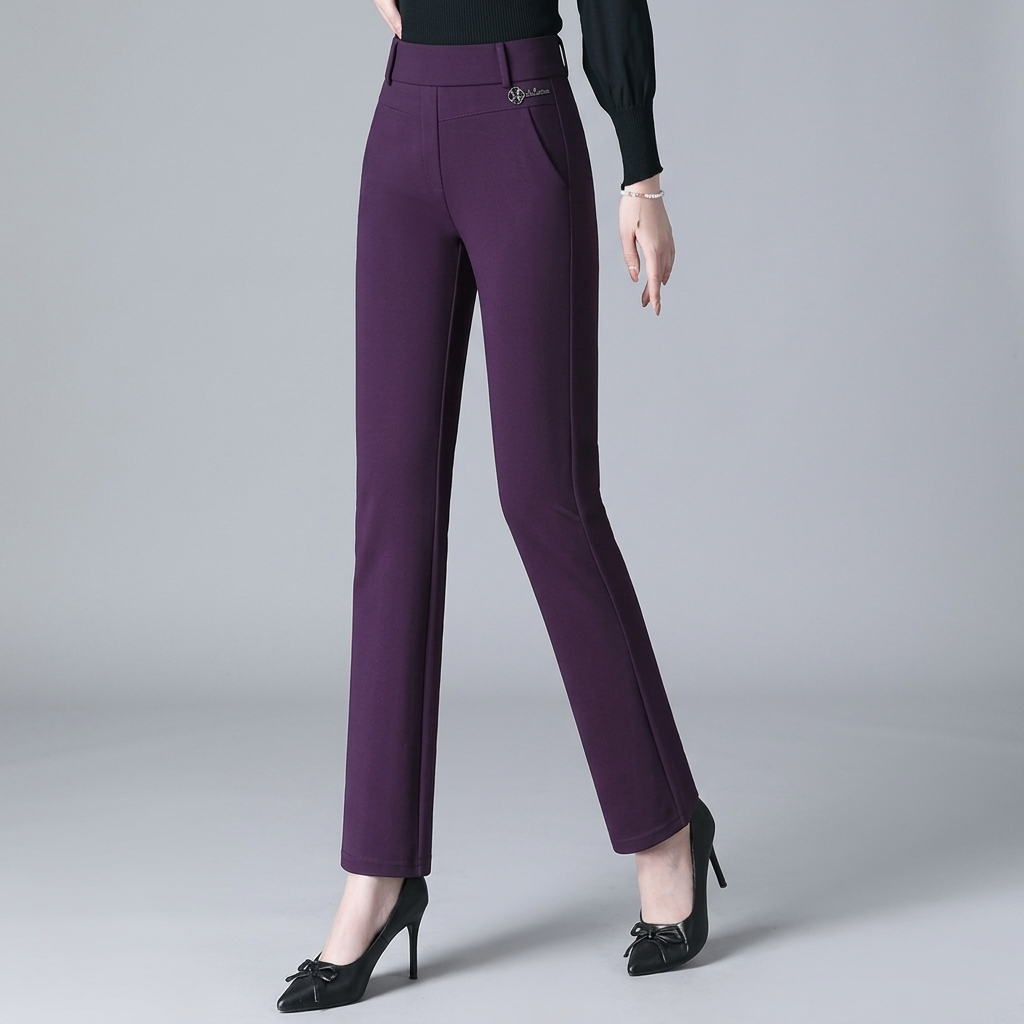 Corrine™ Stretch Suit Pants — Curve-Hugging Office Fit