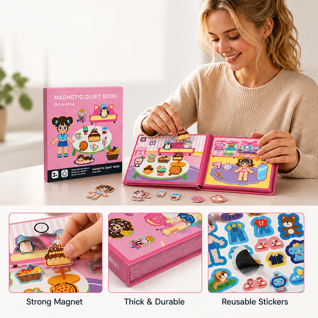 TinyTales™ - Magnetic Story & Learning Book